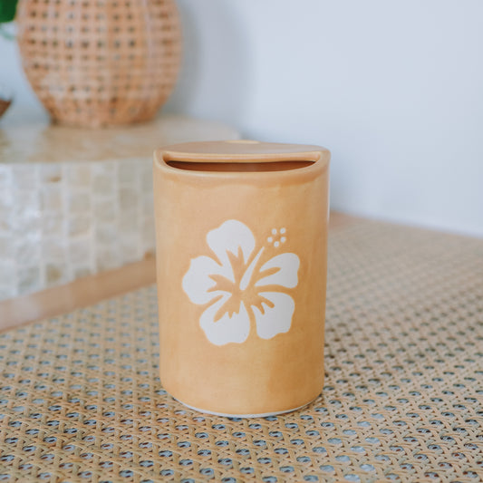 Hibiscus Takeaway Cup | 16oz Island Sun