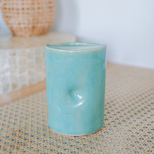 Hibiscus Takeaway Cup | 16oz Wave Blue