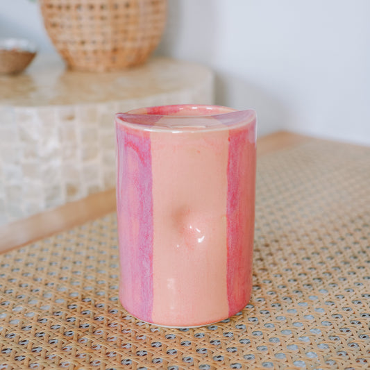 Striped Takeaway Cup | 16oz Berry + Sunset
