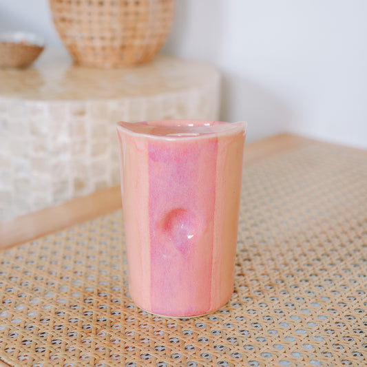 Striped Takeaway Cup | 12oz Berry + Sunset