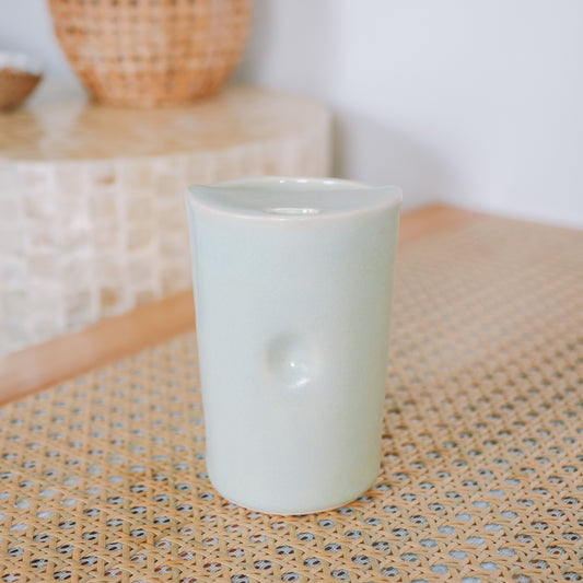 Hibiscus Takeaway Cup | 12oz Sea Foam
