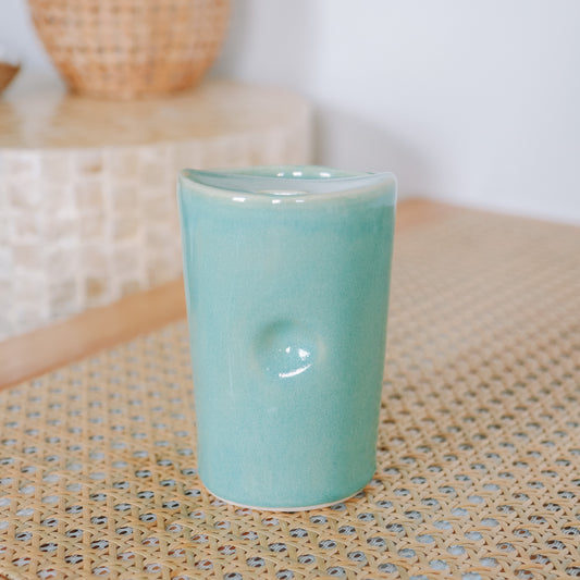 Hibiscus Takeaway Cup | 12oz Wave Blue - *Discounted*