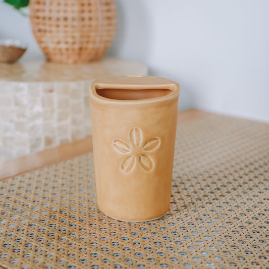 Cowrie Flower Takeaway Cup | 12oz Island Sun - *Discounted*