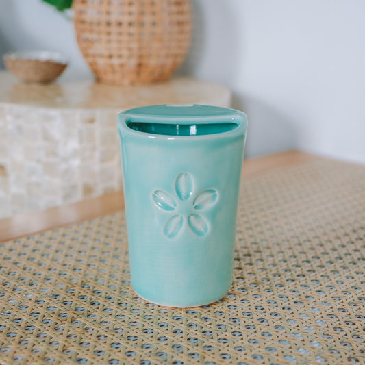 Cowrie Flower Takeaway Cup | 12oz Water