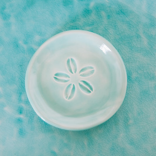 Cowrie Flower Small Dish | Water - *Discounted*