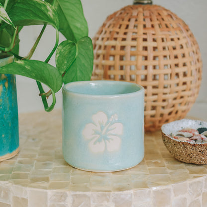 Hibiscus Cup | 10oz Sea Foam
