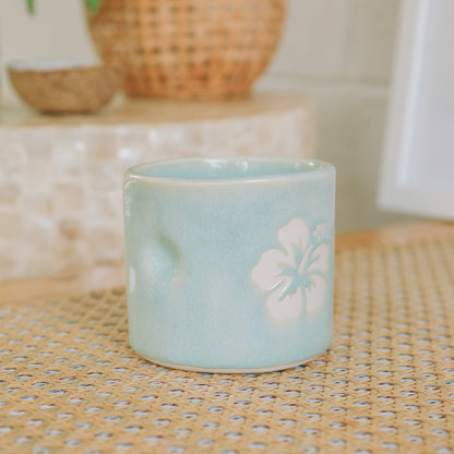 Hibiscus Cup | 10oz Sea Foam