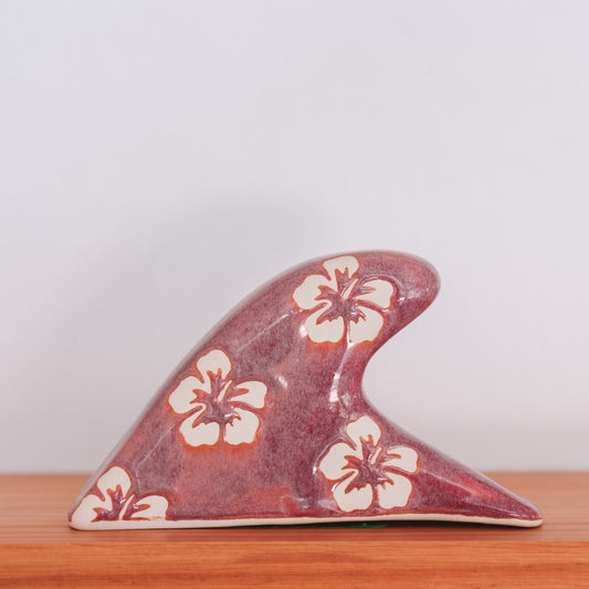 Clean Wave Hibiscus Print | Passionfruit