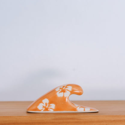 Mini Hibiscus Wave | Tangerine