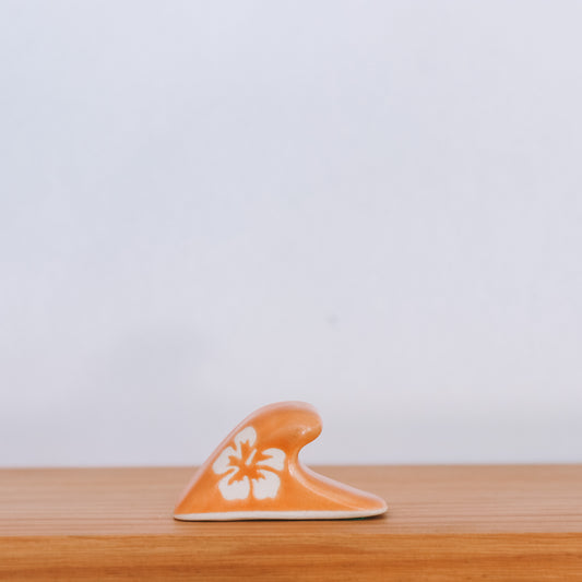Mini Hibiscus Wave | Tangerine