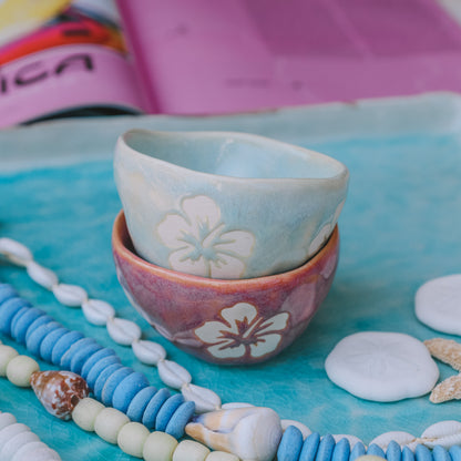 Hibiscus Espresso Cup Set