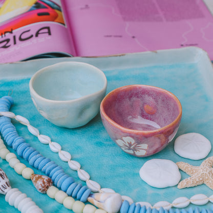Hibiscus Espresso Cup Set