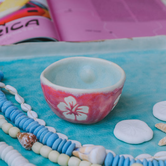 Single Hibiscus Espresso Cup