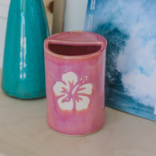 Hibiscus Takeaway Cup | 16oz Berry