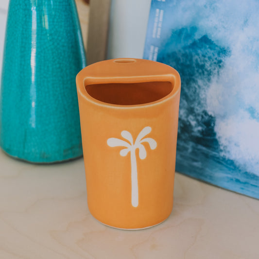 Palm Takeaway Cup | 12oz Tangerine