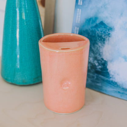 Cowrie Flower Takeaway Cup | 12oz Sunset