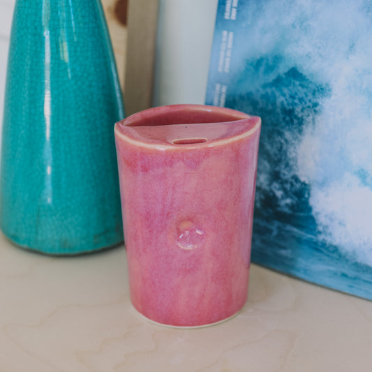 Cowrie Flower Takeaway Cup | 12oz Berry