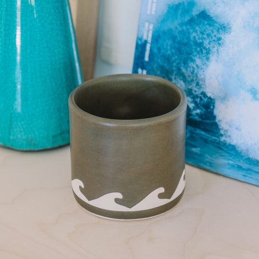 Wave Cup | 10oz Bark