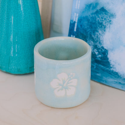 Hibiscus Cup | 10oz Sea Foam