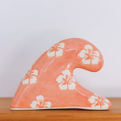 Large Hibiscus Wave | Sunset - *Discounted*