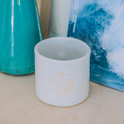 Hibiscus Cup | 10oz Coconut - *Discounted*