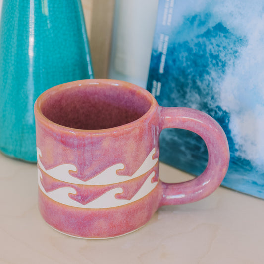 Double Wave Mug | 14oz Passionfruit - *Discounted*