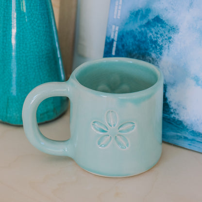 Cowrie Flower Mug | 14oz Water