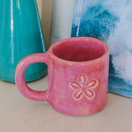 Cowrie Flower Mug | 14oz Berry