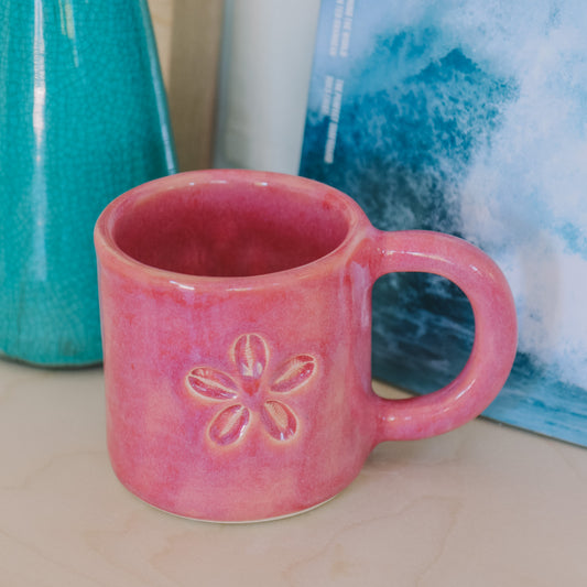 Cowrie Flower Mug | 14oz Berry