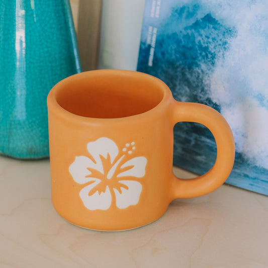 Hibiscus Mug | 14oz Tangerine