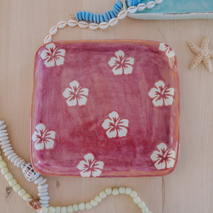 Large Hibiscus Dish | Passionfruit