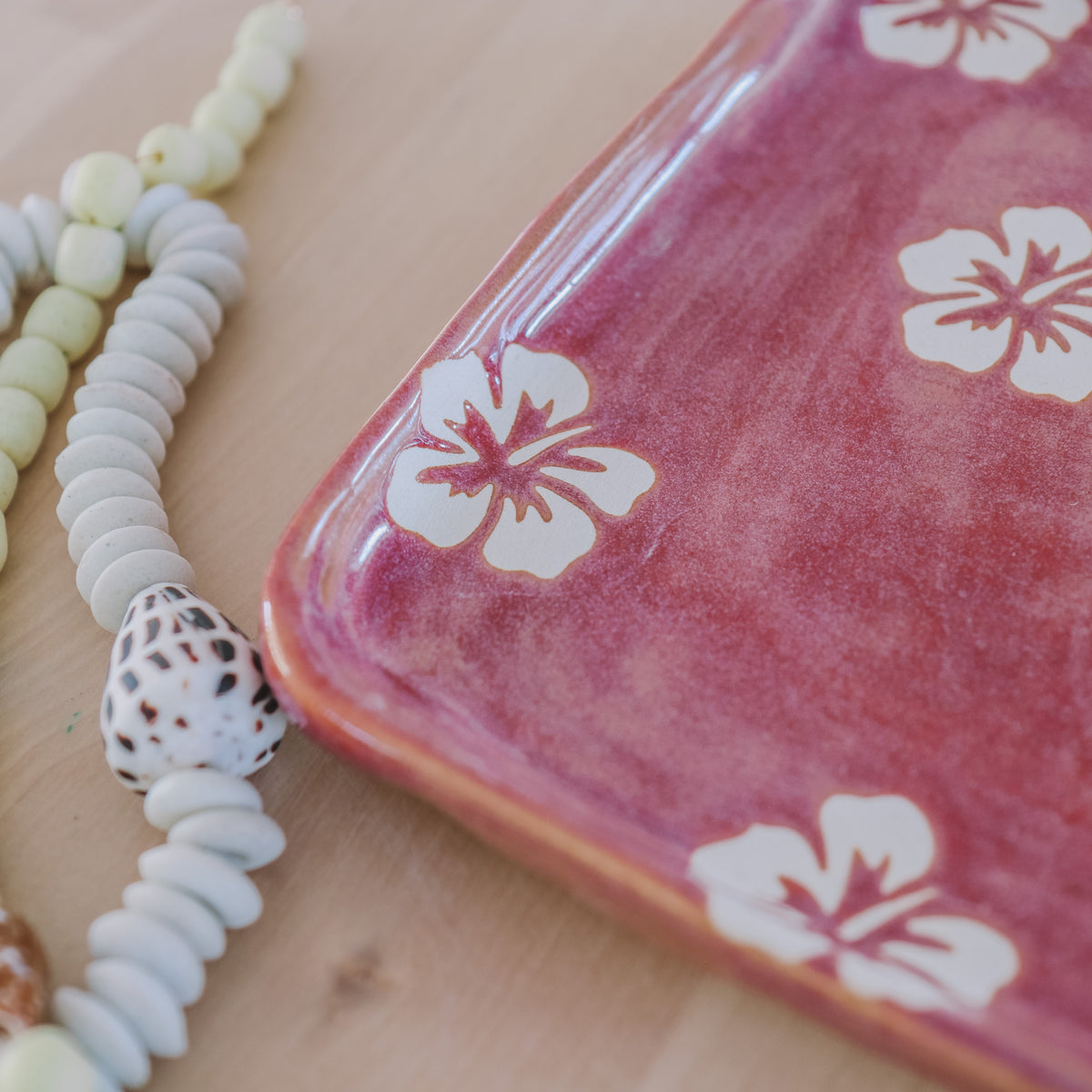 Large Hibiscus Dish | Passionfruit