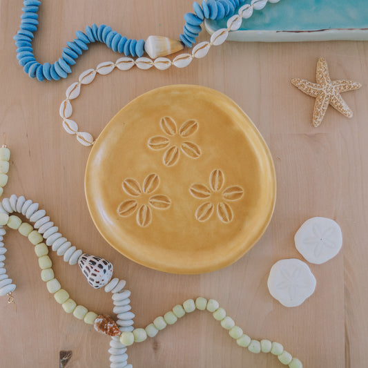 Triple Cowrie Shell Dish | Island Sun