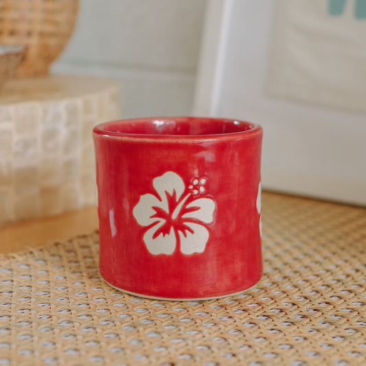 Hibiscus Cup | 10oz Pomegranate - *Discounted*