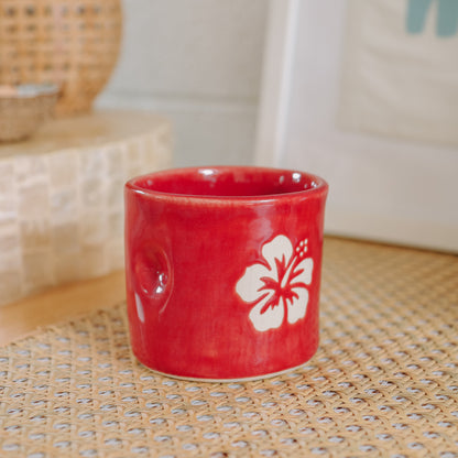 Hibiscus Cup | 10oz Pomegranate - *Discounted*