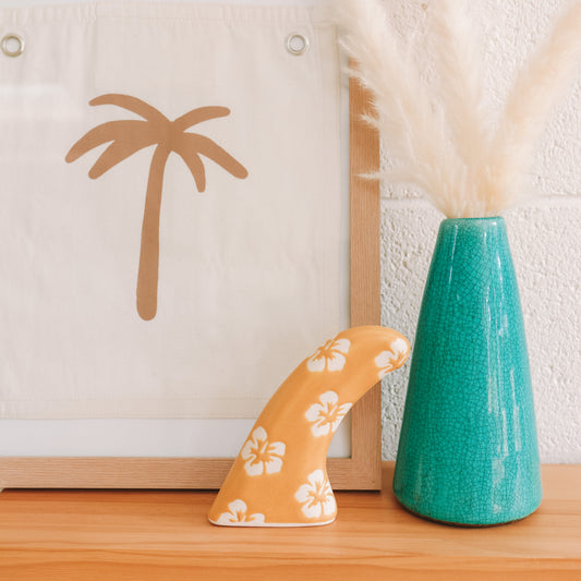 Pivot Fin Hibiscus Print | Island Sun