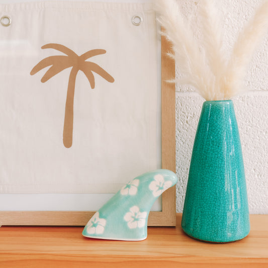 Twin Fin Hibiscus Print | Water - *Discounted*