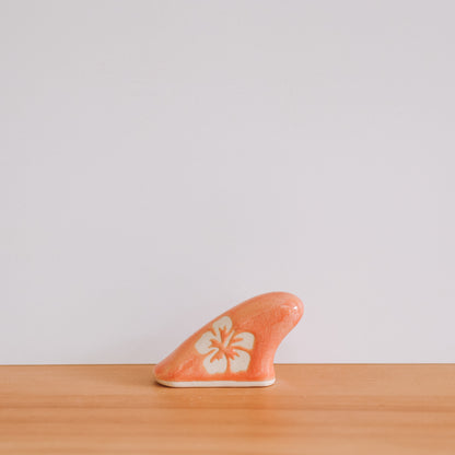 Mini Wave Hibiscus Print | Sunset