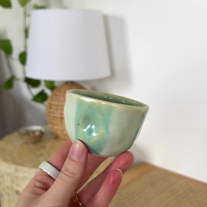 Striped Espresso Cup Set