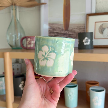 Hibiscus Cup | 10oz Wave Blue