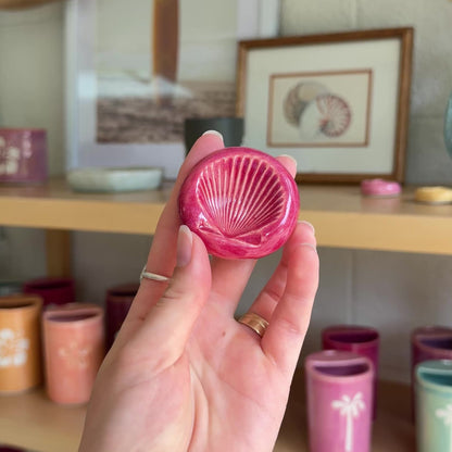 Shell Ring Dish | Pomegranate