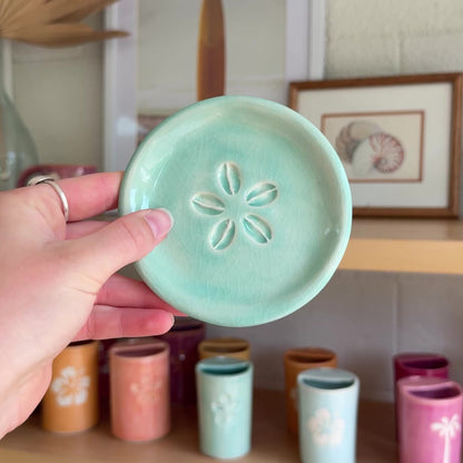 Cowrie Flower Small Dish | Water