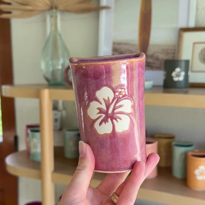 Hibiscus Takeaway Cup | 12oz Passionfruit
