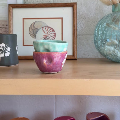 Hibiscus Espresso Cup Set
