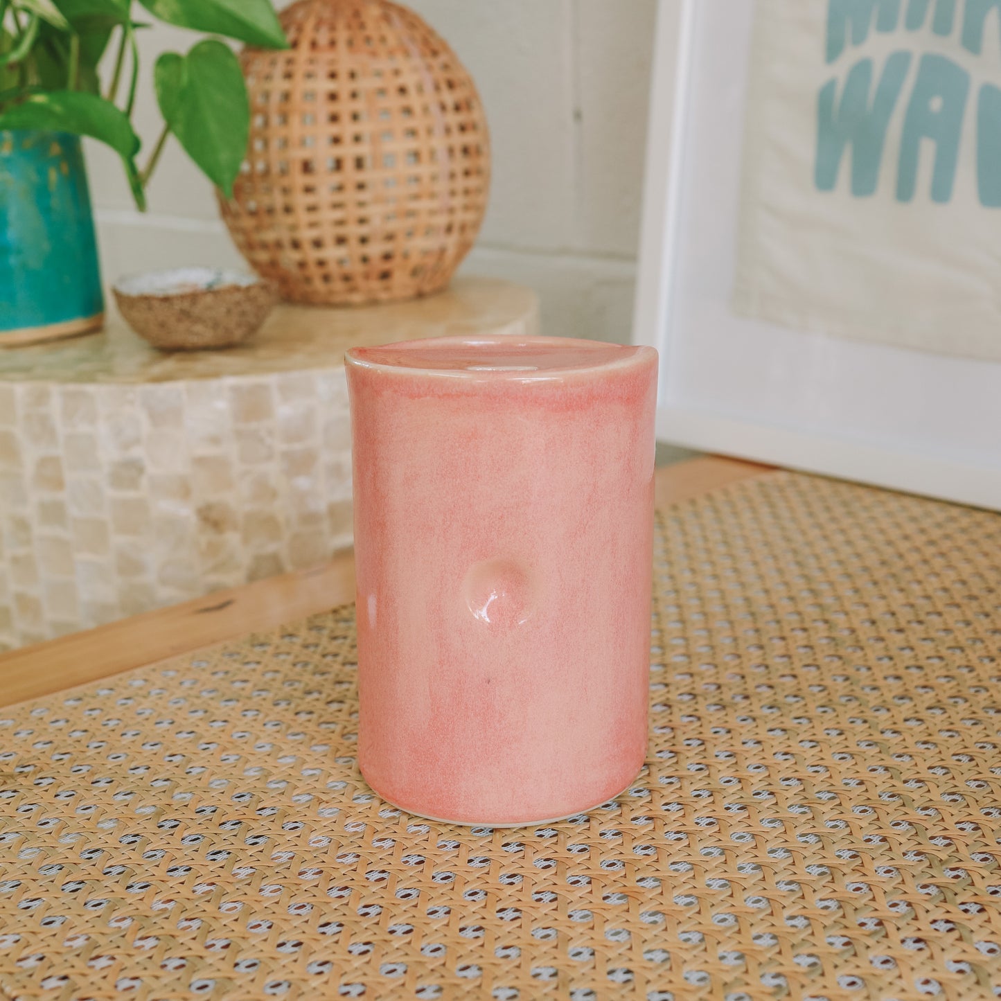 Cowrie Flower Takeaway Cup | 16oz Sunset