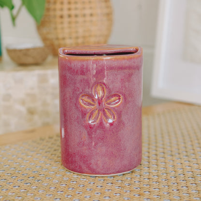Cowrie Flower Takeaway Cup | 16oz Passionfruit