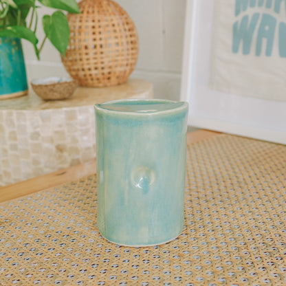 Hibiscus Takeaway Cup | 16oz Wave Blue