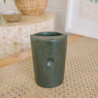 Hibiscus Takeaway Cup | 12oz Bark Brown