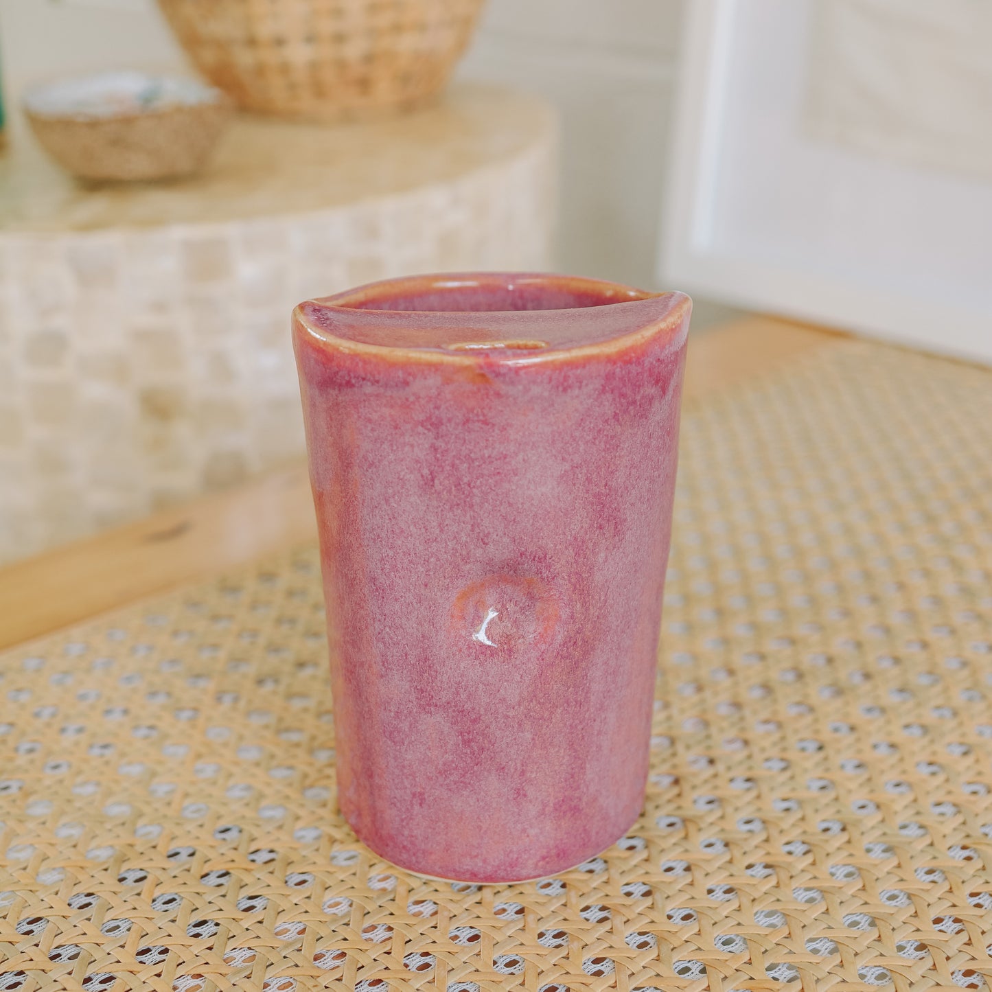 Hibiscus Takeaway Cup | 12oz Passionfruit