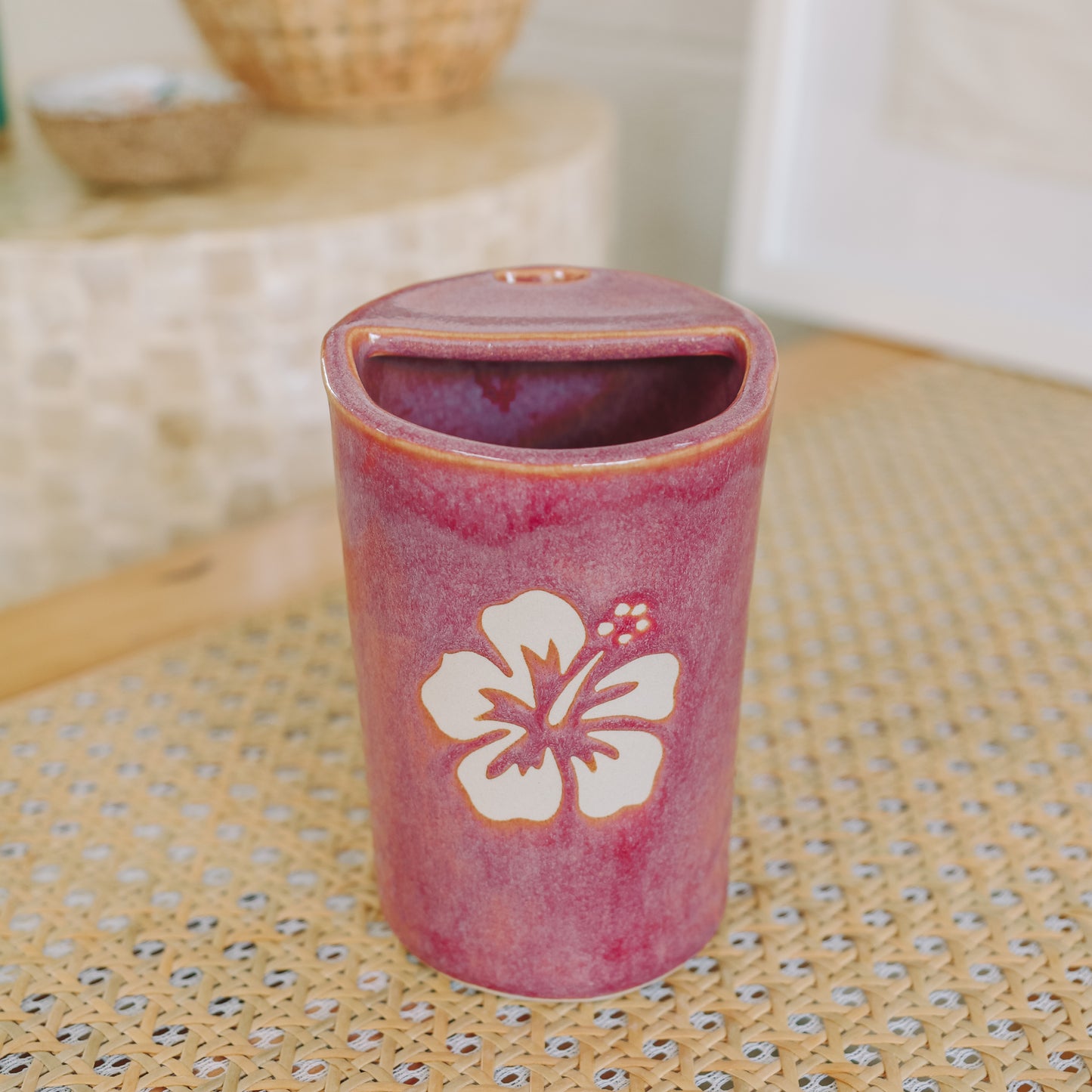 Hibiscus Takeaway Cup | 12oz Passionfruit